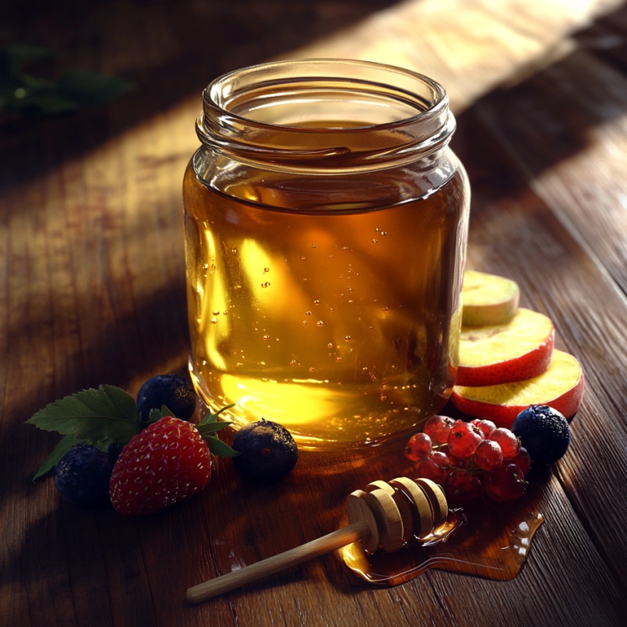 Мед або фрукти